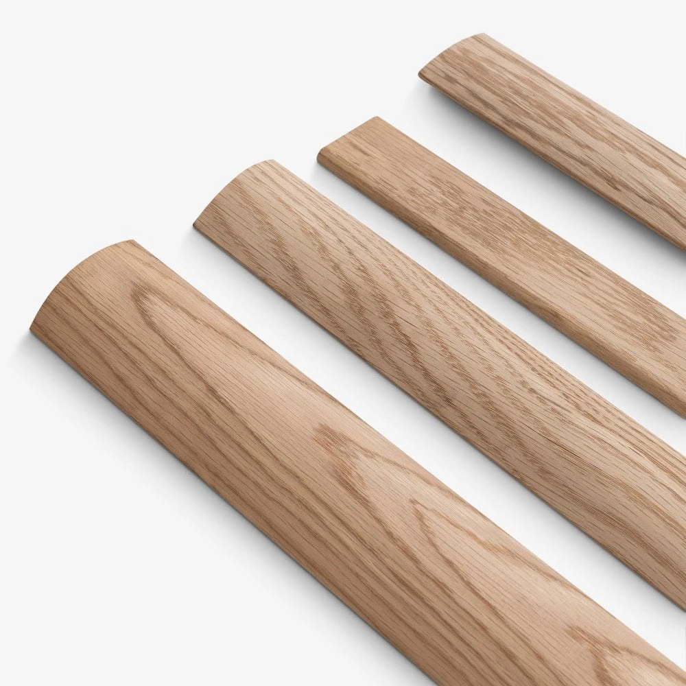 Liberty Floors 16mm Solid Oak Unfinished Connecting Profile Door Bar (900mm) 2 Liberty Floors 16mm Solid Oak Unfinished Connecting Profile Door Bar (900mm) - Image 2