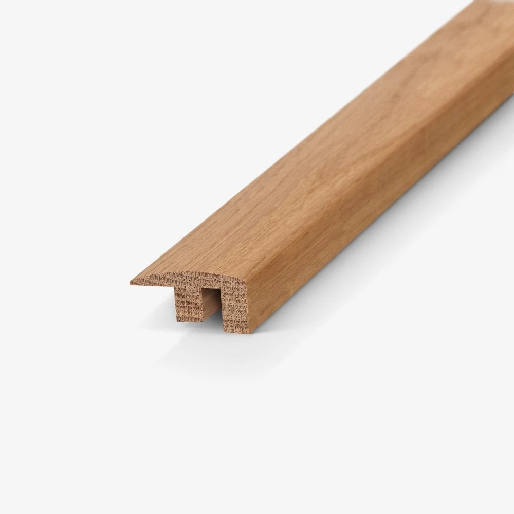 Liberty Floors 19mm Solid Oak Satin Lacquered End Profile Door Bar (2.7m) 1 Liberty Floors 19mm Solid Oak Satin Lacquered End Profile Door Bar (2.7m)