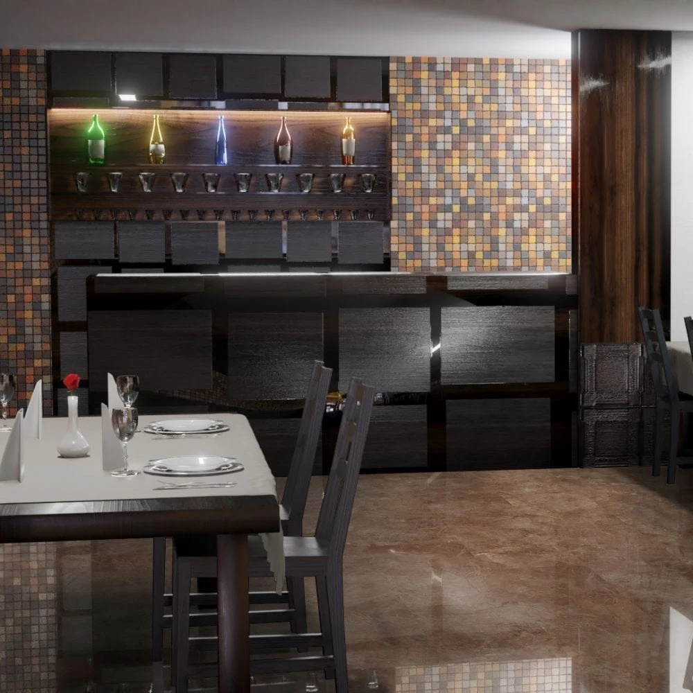 Liberty Floors Agios Maro - Lustre Stone 8mm High Gloss Laminate Flooring (225702) 5 Liberty Floors Agios Maro - Lustre Stone 8mm High Gloss Laminate Flooring (225702) - Image 5