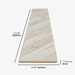 Kaindl Alnwig Oak - Chevron Parquet 8mm Laminate Flooring (333482) -Flooring Home Shop alnwig oak chevron parquet 8mm laminate flooring 333482 p120324 243328 image