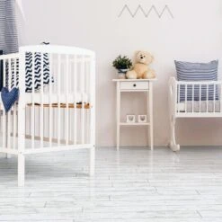 Liberty Floors Antique White - Lustre 8mm Laminate Flooring (217792) -Flooring Home Shop antique white lustre 8mm laminate flooring 217792 p84874 196376 image