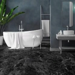 Liberty Floors Black Granite - Lifestyle Plus 5mm Rigid Core Vinyl Flooring (314668) -Flooring Home Shop black granite lifestyle plus 5mm rigid core vinyl flooring 314668 p119174 242187 image