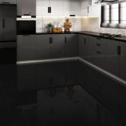 Liberty Floors Black - Lustre SPC 6mm Rigid Core Vinyl Flooring (250942) -Flooring Home Shop black lustre spc 6mm rigid core vinyl flooring 250942 p109180 237959 image