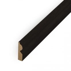 Leader Black Torus Laminate Skirting Board (2.4m) -Flooring Home Shop black torus laminate skirting board 2 4m p84894 191918 image