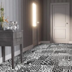 Falquon Flooring Black & White - Lustre Authentic 2.0 8mm Laminate Flooring (315201) -Flooring Home Shop black white lustre authentic 2 0 8mm laminate flooring 315201 p119270 242199 image