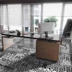 Falquon Flooring Black & White - Lustre Authentic 2.0 8mm Laminate Flooring (315201) -Flooring Home Shop black white lustre authentic 2 0 8mm laminate flooring 315201 p119270 242201 image