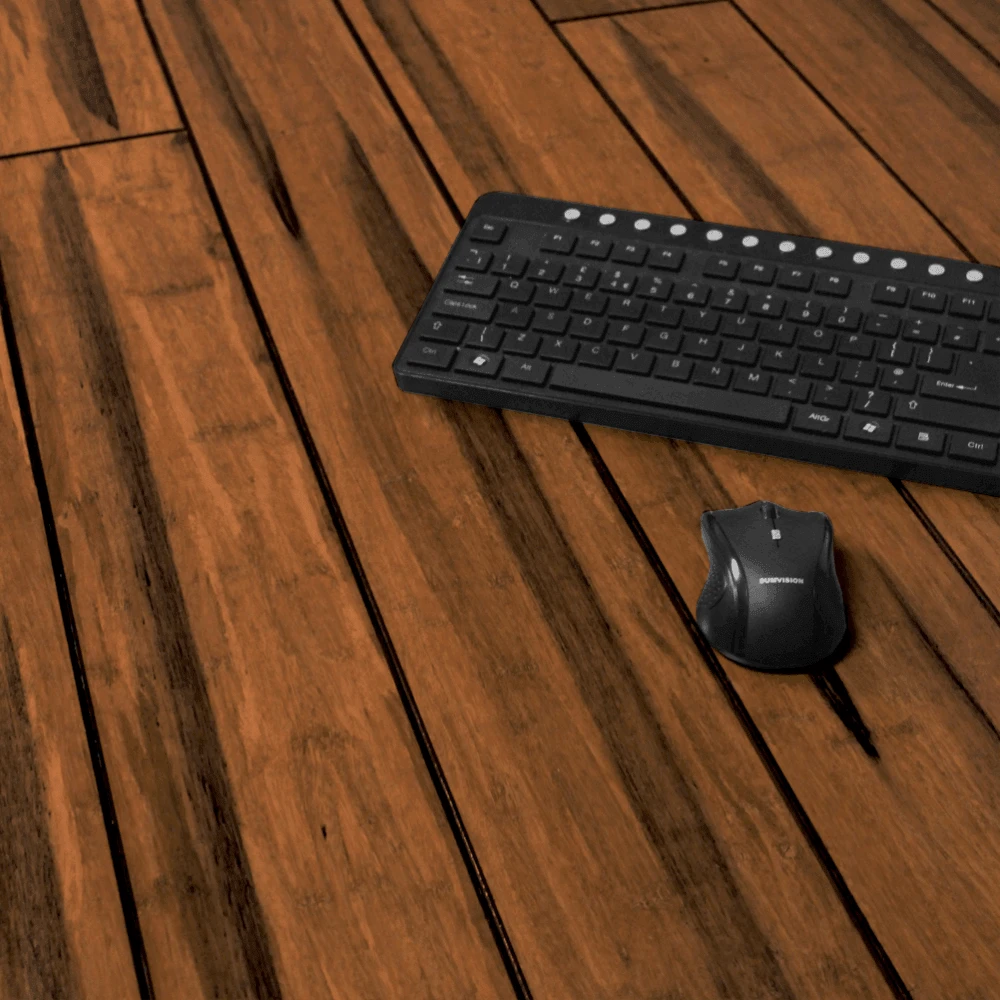 Liberty Floors Carbonised Strand Woven Bamboo - Rustic 14mm Solid Real Wood Flooring (300862) 2 Liberty Floors Carbonised Strand Woven Bamboo - Rustic 14mm Solid Real Wood Flooring (300862) - Image 2