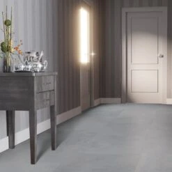 Liberty Floors Concrete Grey - Lustre 8mm High Gloss Laminate Flooring (217057) -Flooring Home Shop concrete grey lustre 8mm high gloss laminate flooring 217057 p84206 187683 image