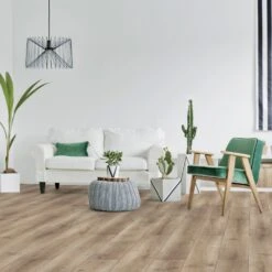 Liberty Floors Dark Brown Oak - Comfort 12mm Laminate Flooring (217602)