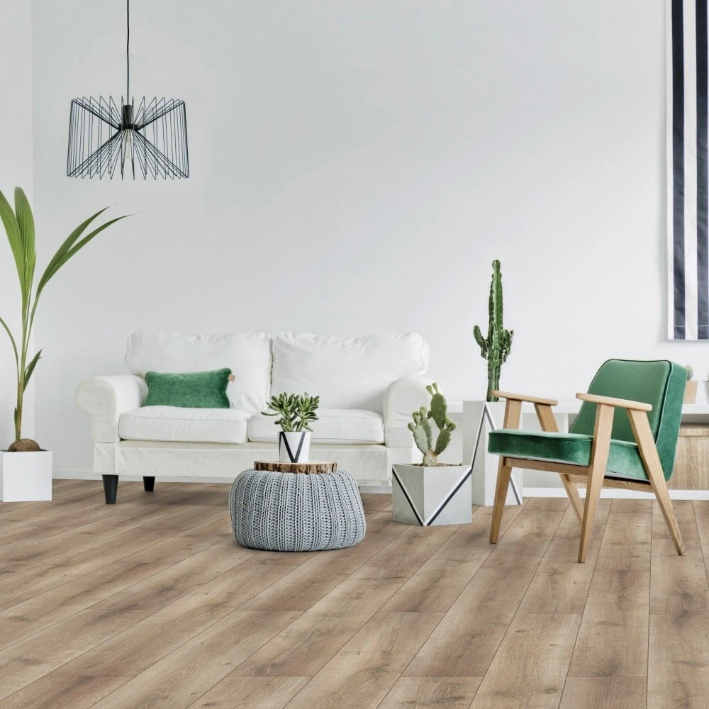 Liberty Floors Dark Brown Oak - Comfort 12mm Laminate Flooring (217602) 1 Liberty Floors Dark Brown Oak - Comfort 12mm Laminate Flooring (217602)