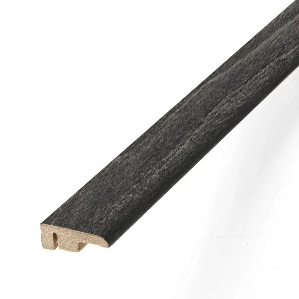 Leader Dark Grey Laminate End Profile Door Bar (1m) 1 Leader Dark Grey Laminate End Profile Door Bar (1m)