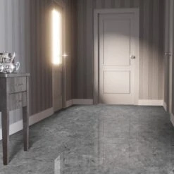 Liberty Floors Elounda Cinzento - Lustre Stone 8mm High Gloss Laminate Flooring (225708) -Flooring Home Shop elounda cinzento lustre stone 8mm high gloss laminate flooring 225708 p91938 208593 image