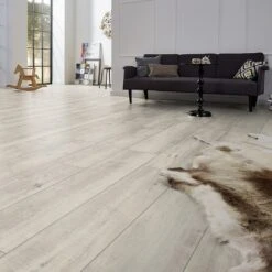 Kronotex Gala Oak White - Exquisite Plus 8mm Laminate Flooring (221380) -Flooring Home Shop gala oak white exquisite plus 8mm laminate flooring 221380 p87642 203191 image