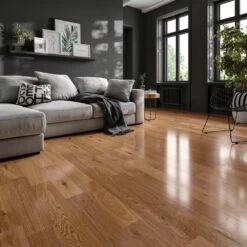 Liberty Floors Golden Oak - Premier 14mm Engineered Real Wood Flooring (169982) -Flooring Home Shop golden oak premier 14mm engineered real wood flooring 169982 p57831 235011 image