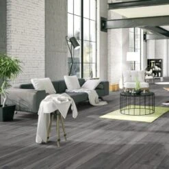 Swiss Krono Graphite Oak - Grand Selection Evolution 14mm Laminate Flooring (218900) -Flooring Home Shop graphite oak grand selection evolution 14mm laminate flooring 218900 p85642 193874 image