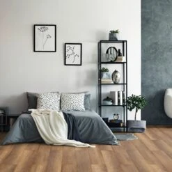 Liberty Floors Grey Oak - Comfort 8mm Laminate Flooring (217601) -Flooring Home Shop grey oak comfort 8mm laminate flooring 217601 p84708 189940 image