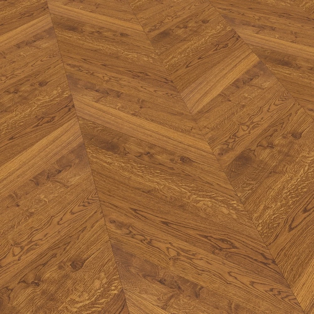 Liberty Floors Honey Oak - Chevron 15mm Engineered Real Wood Flooring (249206) 2 Liberty Floors Honey Oak - Chevron 15mm Engineered Real Wood Flooring (249206) - Image 2