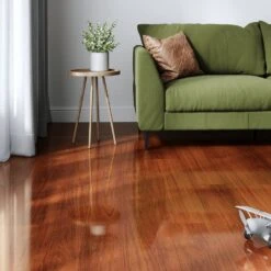 Liberty Floors Karoo Merbau - Lustre 8mm High Gloss Laminate Flooring (217786) -Flooring Home Shop karoo merbau lustre 8mm high gloss laminate flooring 217786 p84868 191388 image