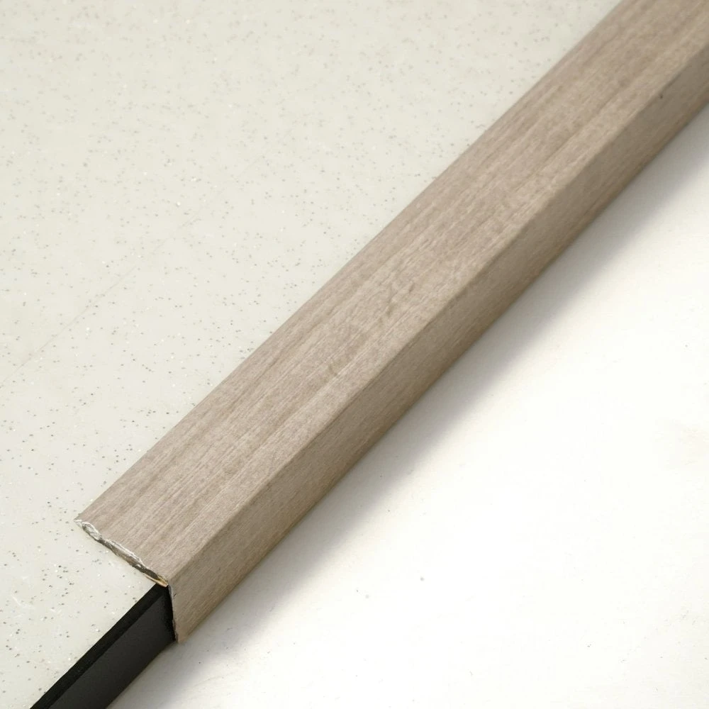 Leader Light Grey Oak Self-Adhesive Stair Nosing Profile (900mm) 1 Leader Light Grey Oak Self-Adhesive Stair Nosing Profile (900mm)