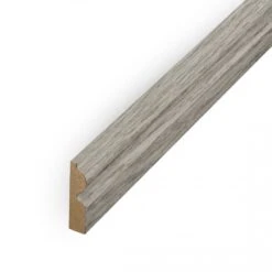 Leader Medium Grey Torus Laminate Skirting Board (2.4m) -Flooring Home Shop medium grey torus laminate skirting board 2 4m p84930 191893 image