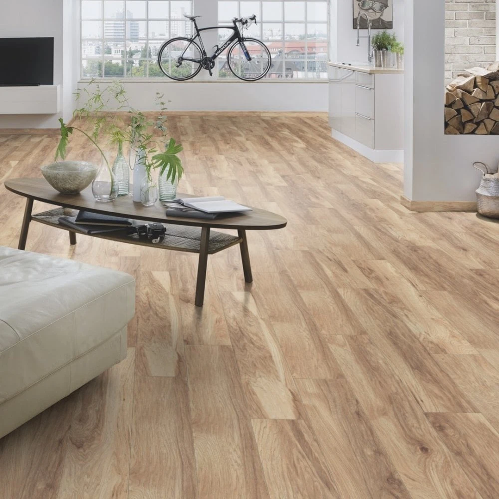 Krono Original Natural Hickory - Vintage Classic 10mm Laminate Flooring (249794) 2 Krono Original Natural Hickory - Vintage Classic 10mm Laminate Flooring (249794) - Image 2