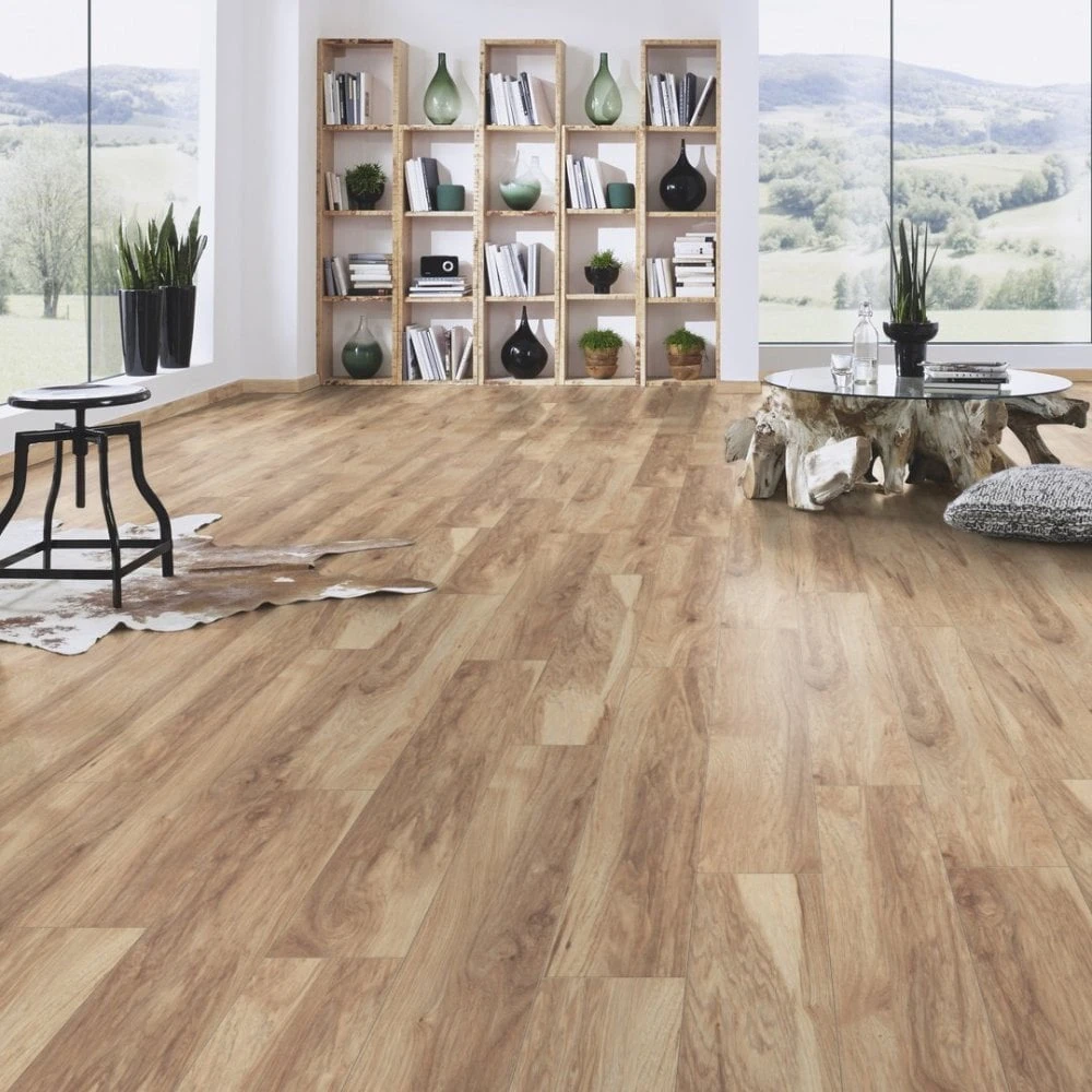 Krono Original Natural Hickory - Vintage Classic 10mm Laminate Flooring (249794) 6 Krono Original Natural Hickory - Vintage Classic 10mm Laminate Flooring (249794) - Image 6
