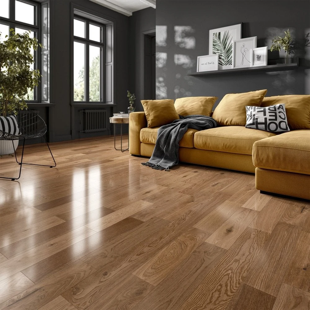 Liberty Floors Natural Oak - Premium Click 14mm Engineered Real Wood Flooring (190271) 1 Liberty Floors Natural Oak - Premium Click 14mm Engineered Real Wood Flooring (190271)