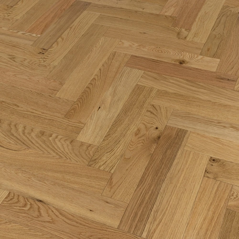 Liberty Floors Natural Oak Smoked - Herringbone Parquet 14mm Engineered Real Wood Flooring (219385) 3 Liberty Floors Natural Oak Smoked - Herringbone Parquet 14mm Engineered Real Wood Flooring (219385) - Image 3