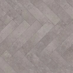 Kronotex Pesaro Cement - Herringbone 8mm Laminate Flooring (222942) -Flooring Home Shop pesaro cement herringbone 8mm laminate flooring 222942 p89189 204894 image