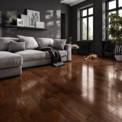 Liberty Floors Rich Acacia Asian Walnut - Classic 18mm Solid Real Wood Flooring (152679) -Flooring Home Shop rich acacia asian walnut classic 18mm solid real wood flooring 152679 p49583 235474 image