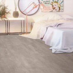 Liberty Floors Smokey Grey - Lustre 8mm High Gloss Laminate Flooring (217058) -Flooring Home Shop smokey grey lustre 8mm high gloss laminate flooring 217058 p84207 187684 image