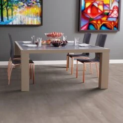 Liberty Floors Smokey Grey - Lustre 8mm High Gloss Laminate Flooring (217058) -Flooring Home Shop smokey grey lustre 8mm high gloss laminate flooring 217058 p84207 187687 image