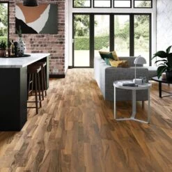 Kronotex Ticino Walnut - Superior 6mm Laminate Flooring (219527) 10 Kronotex Ticino Walnut - Superior 6mm Laminate Flooring (219527) -Flooring Home Shop ticino walnut superior 6mm laminate flooring 219527 p85898 196511 image
