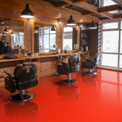 Liberty Floors Traffic Red - Lustre Flawless 8mm High Gloss Laminate Flooring (249742) -Flooring Home Shop traffic red lustre flawless 8mm high gloss laminate flooring 249742 p108416 236201 image