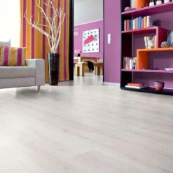 Kronotex Trend Oak White - Advanced 8mm Laminate Flooring (219521) 7 Kronotex Trend Oak White - Advanced 8mm Laminate Flooring (219521) -Flooring Home Shop trend oak white advanced 8mm laminate flooring 219521 p85892 196323 image